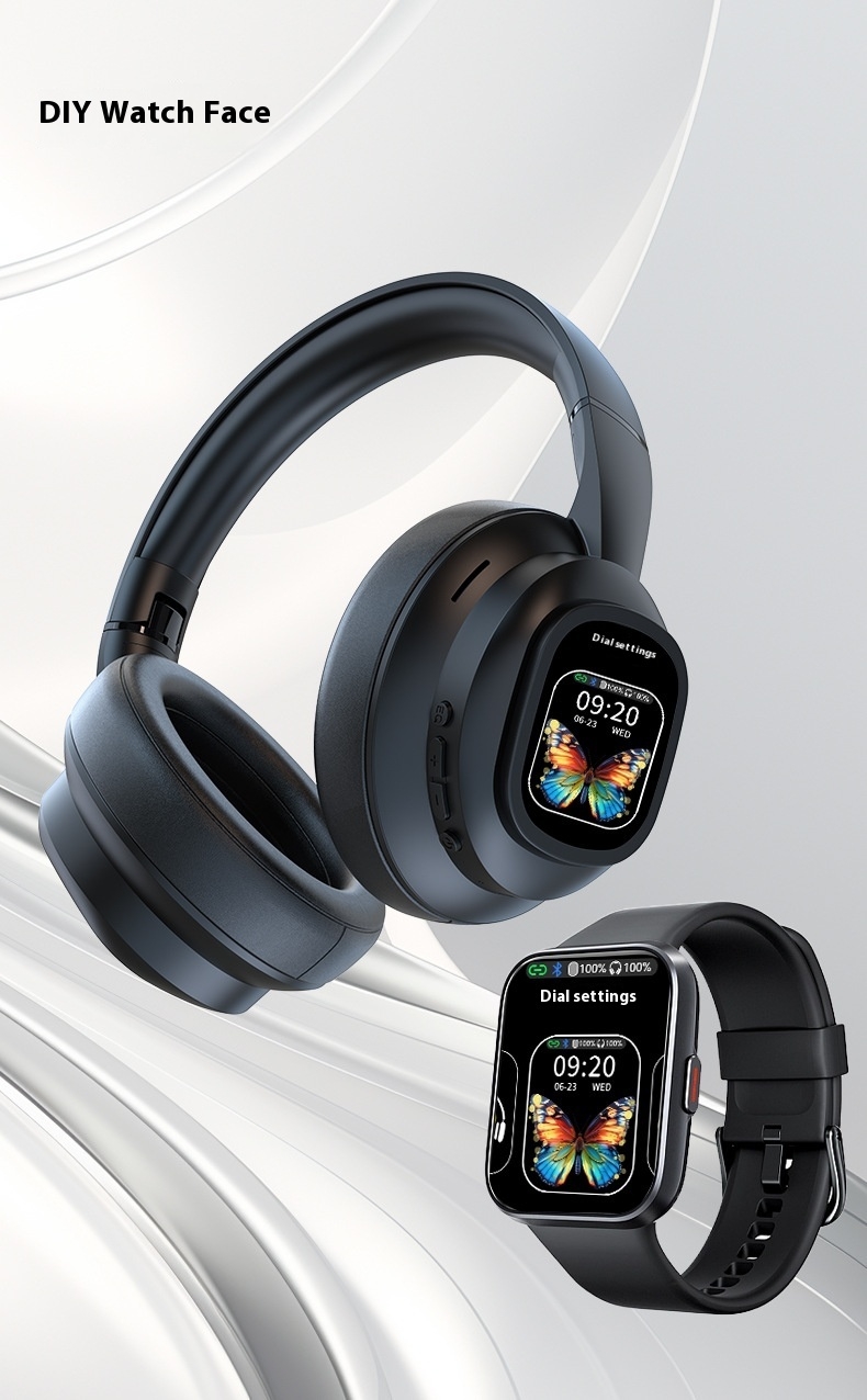 HYUNDAI Modern X1pro Wireless for Bluetooth Headset Not In-Ear Universal Power Noise Reduction Sports Headset LED Battery