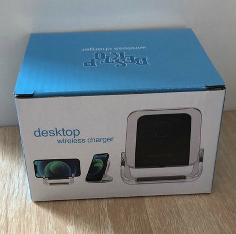 Free Shipping Adjustable CE FCC ROHS Wireless Charger Table Holder 15W Fast Wireless Charger Charging For Mobile Phones