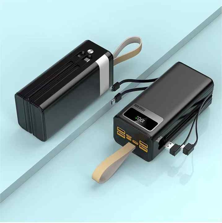 40000毫安时电源组PD 20w和QC 3.0快速充电内置发光二极管显示器便携式充电器电源组