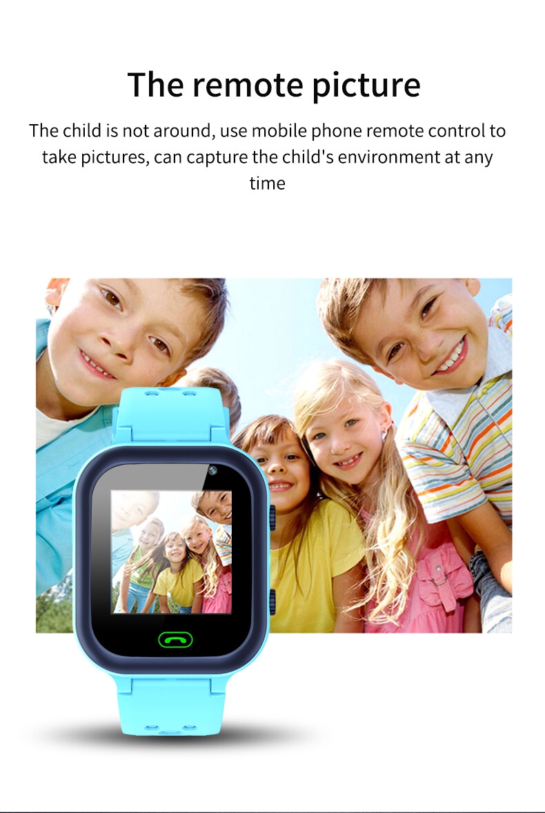2G Network Touch Screen Flashlight Kids Watch Smart Watch Polar Kids Smart Watch Children Touch Screen Sos Lbs Tracker