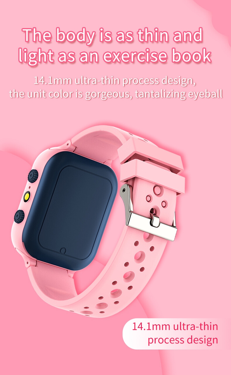 2G Network Touch Screen Flashlight Kids Watch Smart Watch Polar Kids Smart Watch Children Touch Screen Sos Lbs Tracker