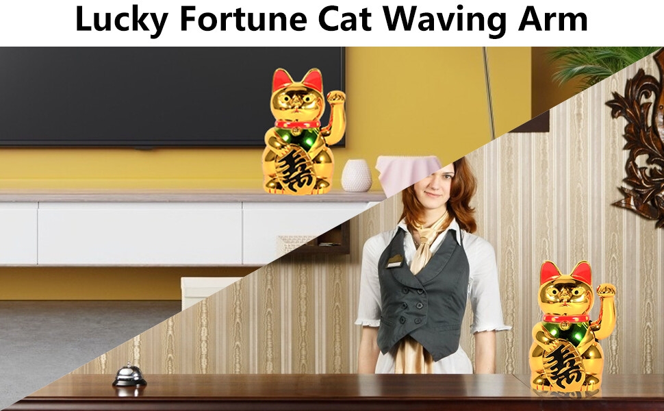 Lucky Cat Waving Arm