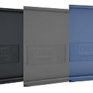 Chrome Stationery Document tray mesh plastic grey black blue key holder layer tier