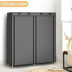 large capacity fabric shoe rack