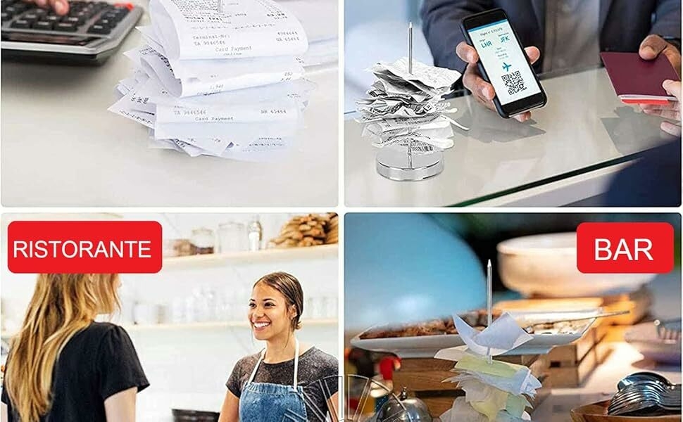 Receipt Holder Commands Bar