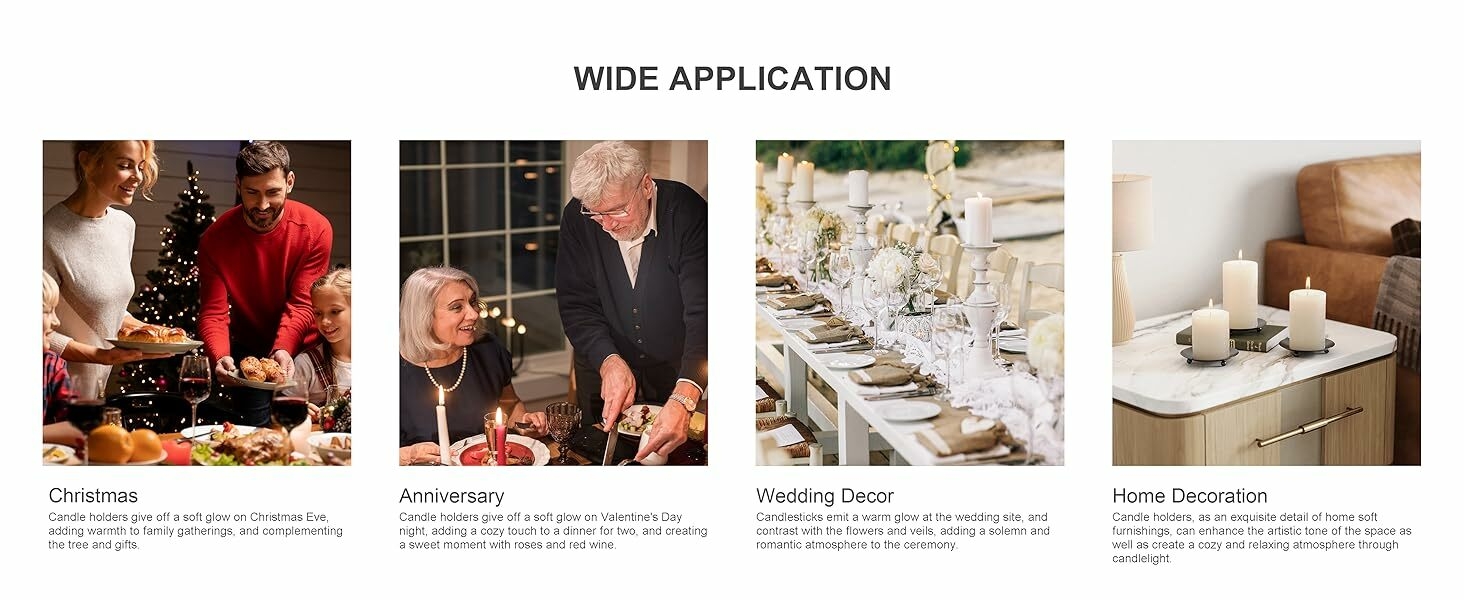 3 wick candle holder