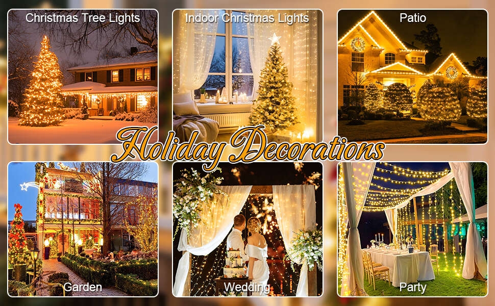 Christmas Lights Plug in