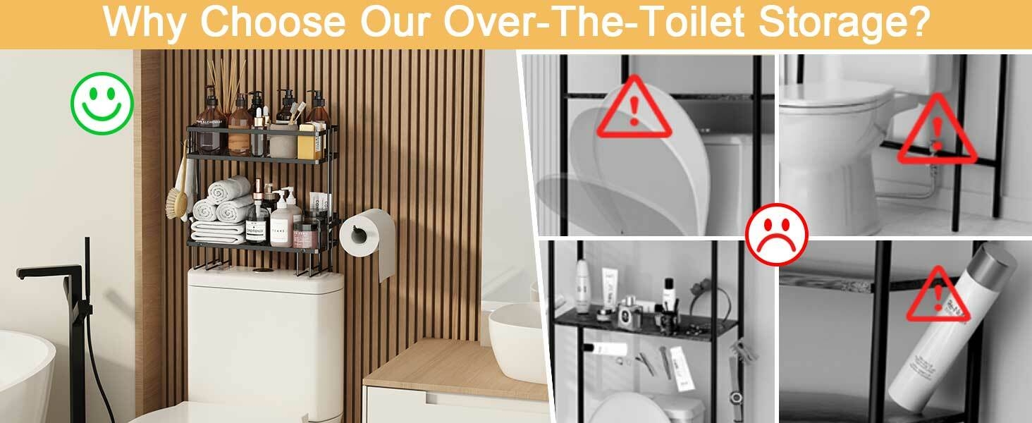 Why Choose Our Bathroom Organizers and Storage?