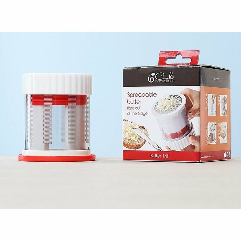 COOKIT Easy Butter Former Slice Stainless Steel Grater and Cutter추