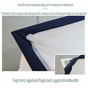 Invisible anti-mosquito edge, anti-mosquito no dead end