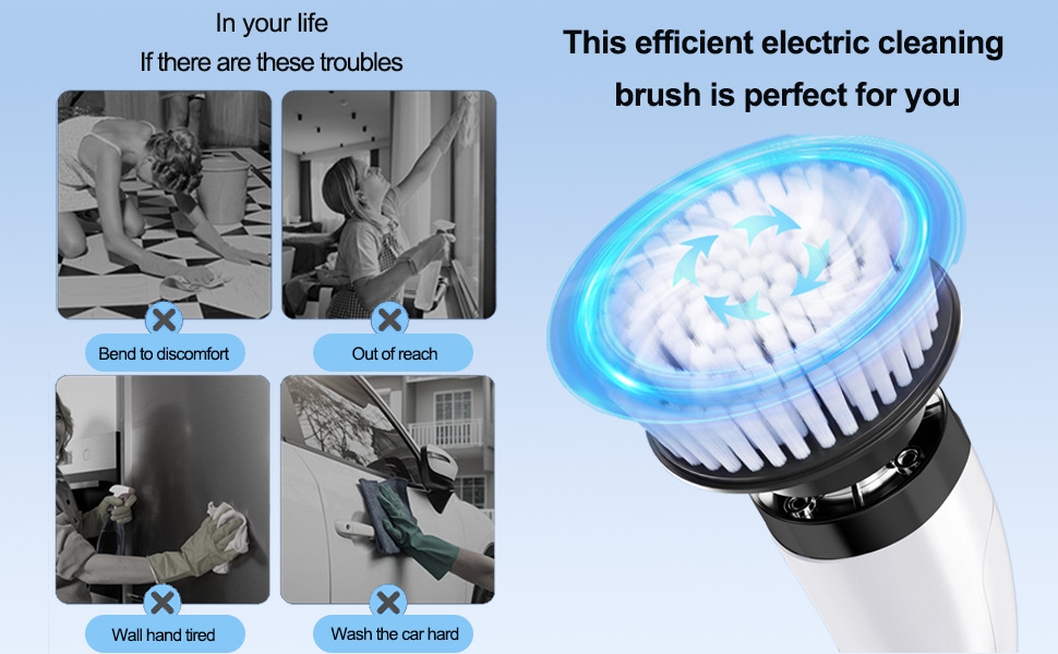 Cepillo eléctrico para fregar