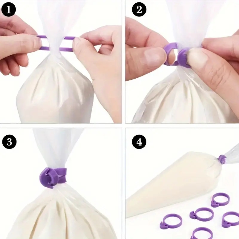 116件蛋糕装饰烘焙工具套装，包括裱花嘴、糕点袋头、刮刀及更多厨房小工具，附带收纳盒。适用于生日派对、家庭聚会、节日庆祝的黄油奶油糖霜、奶酪面包面团糕点diy，是万圣节和圣诞节的完美礼物 商品详情 4