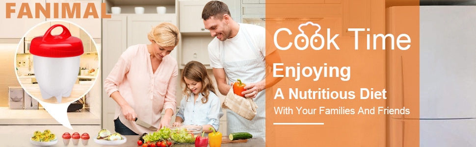 Egg Cooker Maker Egg Cooker Hard Boiled Eggs without the egg Shell Non Stick Silicone, Steamer