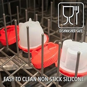 Fast Poaching for Kitchen Gadgets Accessories 6 Egg Cups