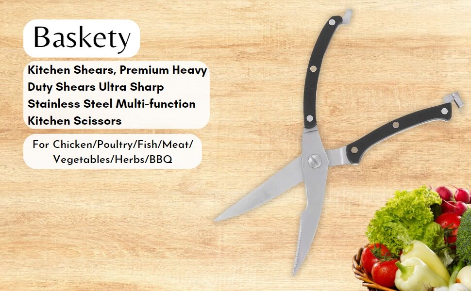 SPN-BPFSC Sharp Stainless Steel Multi-function Kitchen Scissors