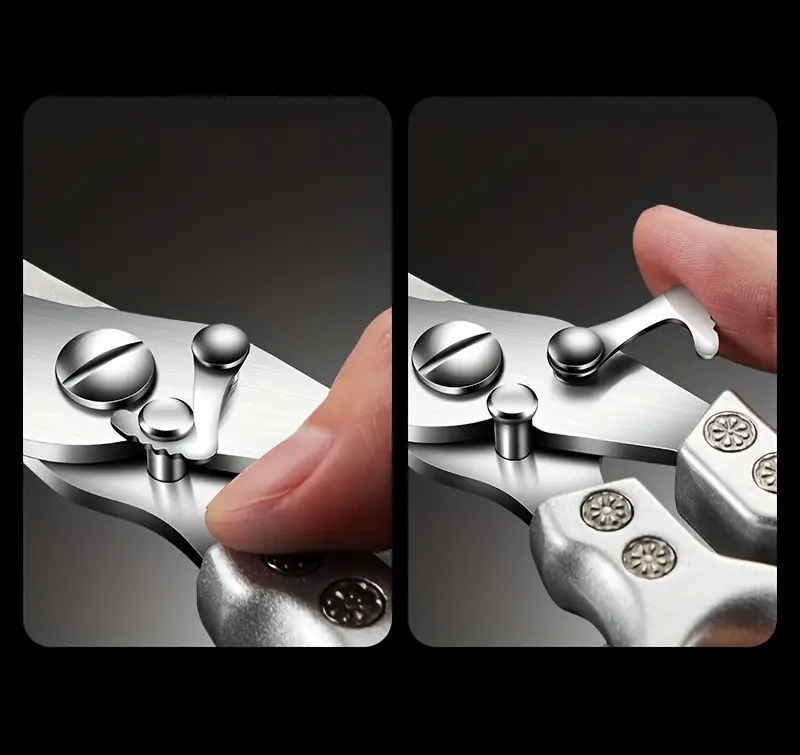 1pc heavy duty stainless steel kitchen scissors multifunctional poultry shears for chicken fish   safe ergonomic handle with   for cooking and bone cutting cooking essentials ergonomic kitchen scissors sharp cutting tool details 3