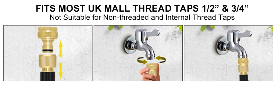 thread taps 1/2