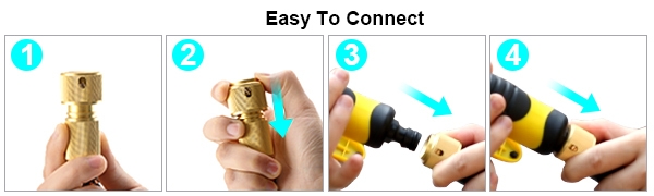 connect to hose spray gun