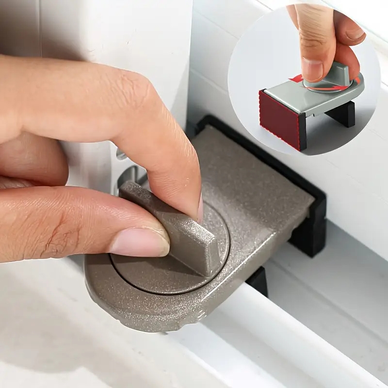 Metal Baking Paint Model Pan Window Security Lock Sliding 1