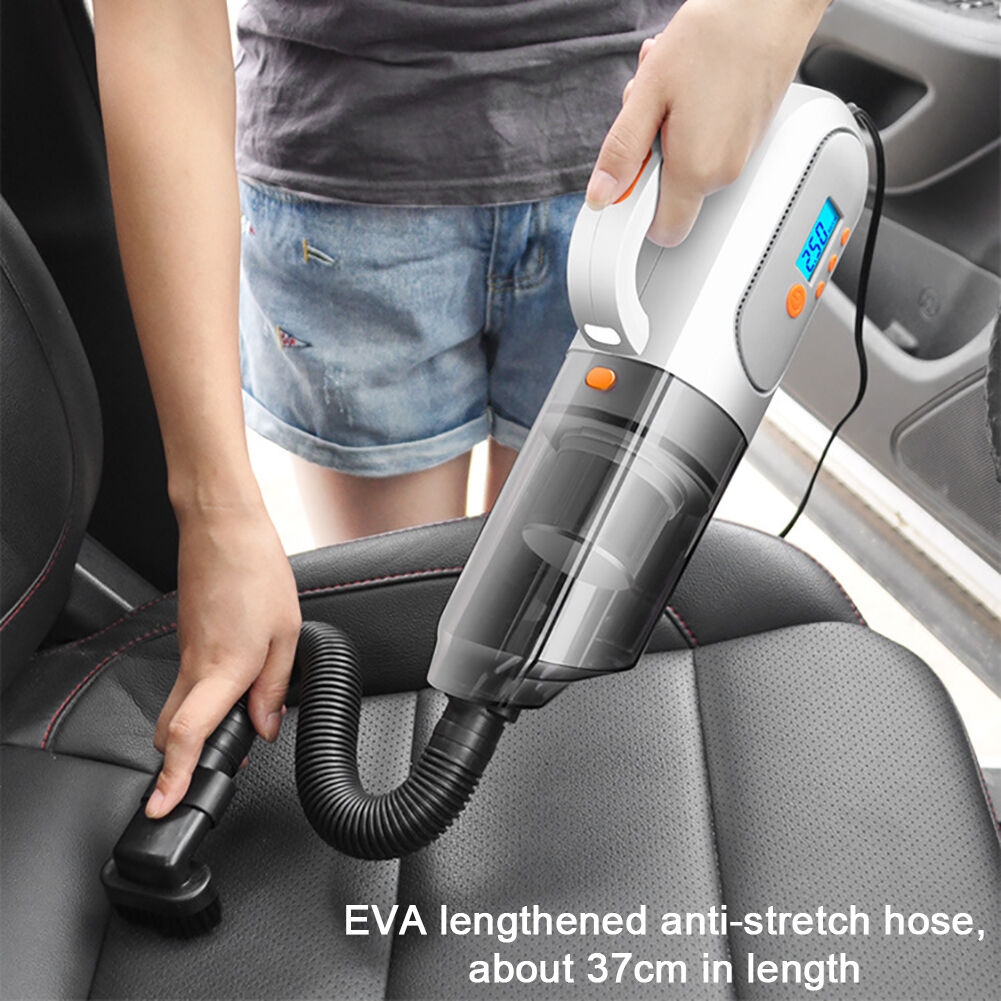 Hot Sale 4-in-1 Portable Car Wash Vacuum Cleaner ABS Material Digital Display Version Multi-Function Handheld Cleaner