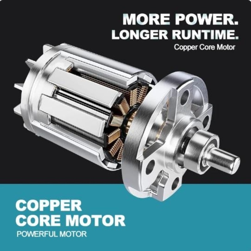 Rechargeable Electric Screwdriver Hand Drill Multi-Function Impact Pistol Tool Home Use Lithium Battery Power Core Drill Tool