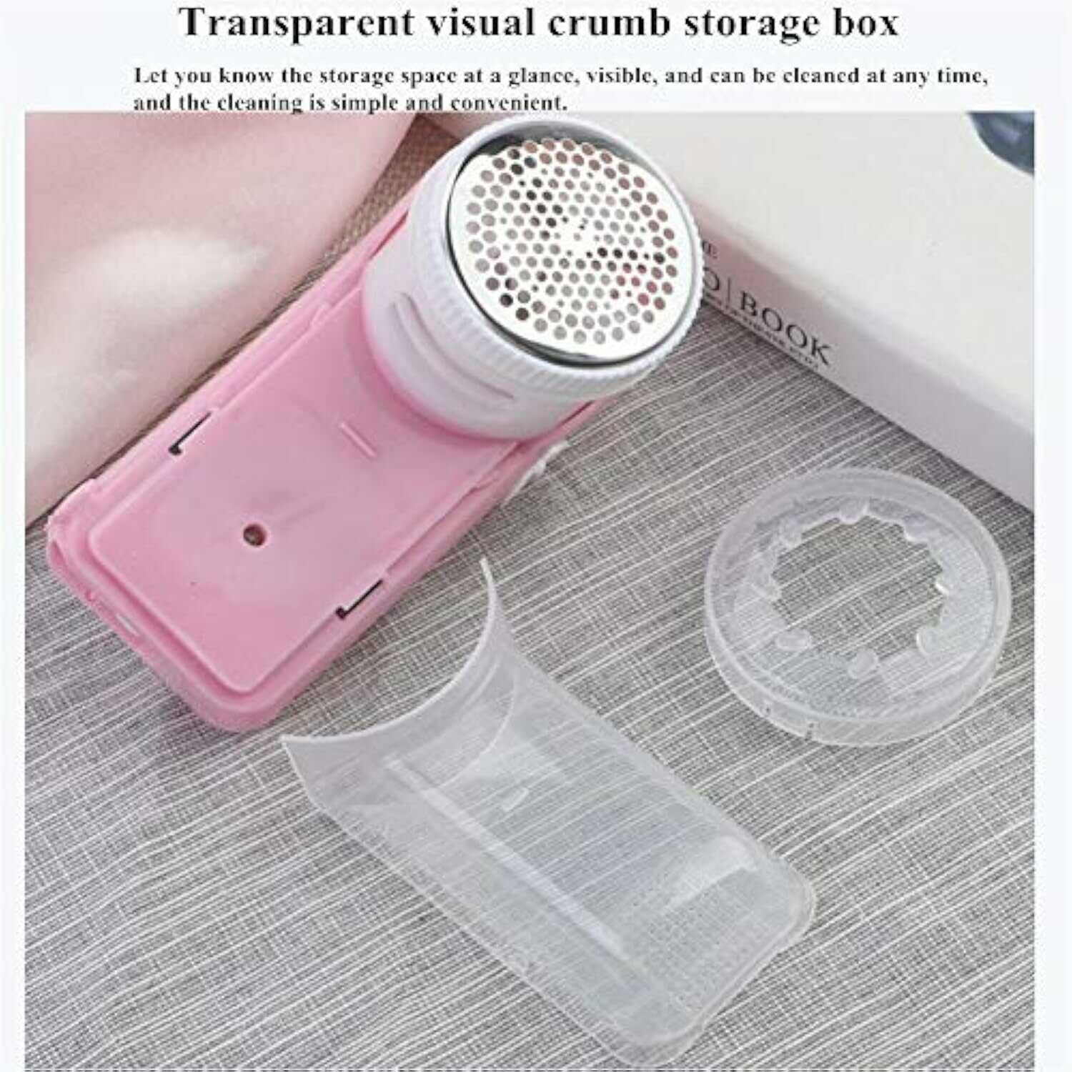 Fabric Shaver Defuzzer Rechargeable Sweater Shaver With Stainless Electric Lint Remover