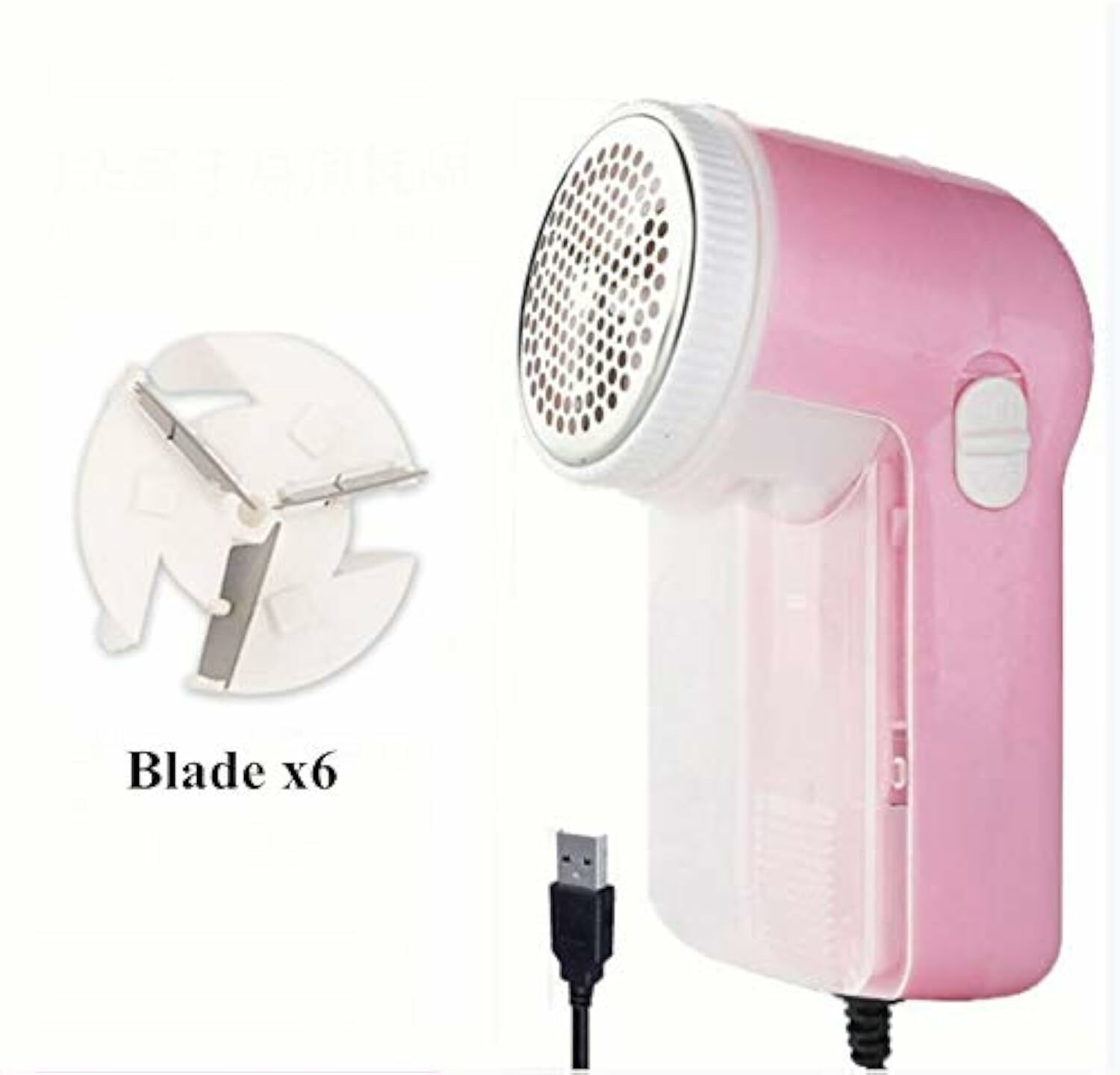Fabric Shaver Defuzzer Rechargeable Sweater Shaver With Stainless Electric Lint Remover