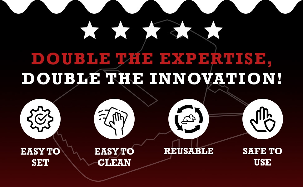 ground squirrel trap Exterior Fauces roedora carnada ethical no-touch no-see genius rolling animal