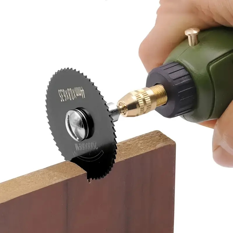 6件套高速钢迷你锯片组合 - 木材、塑料和金属用，耐用耐磨，带心轴 商品详情 6