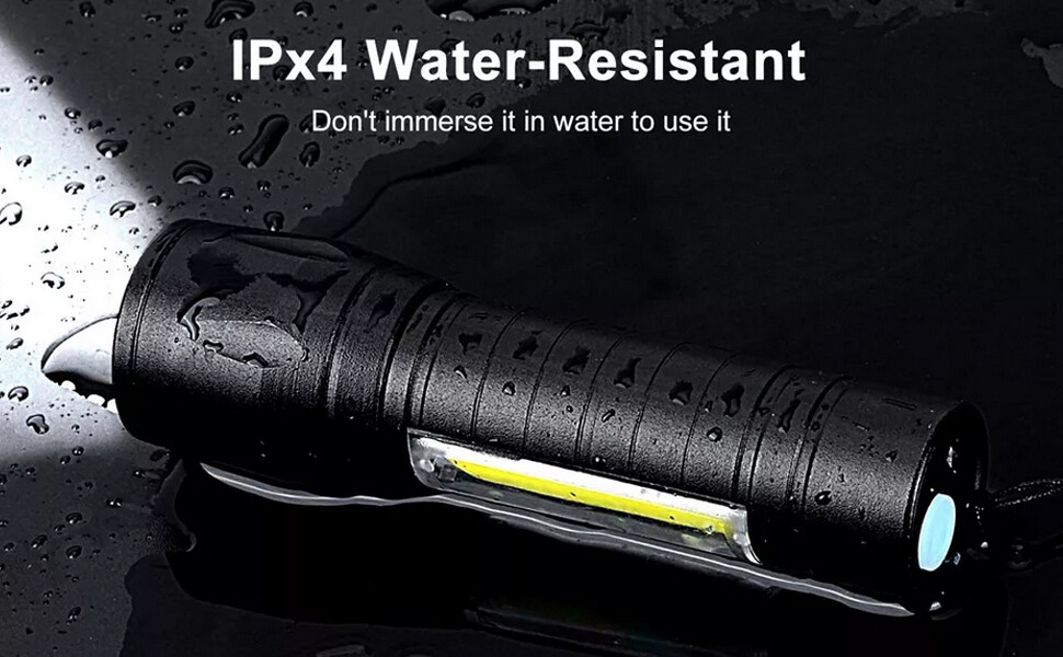 IPX4 Water resistant