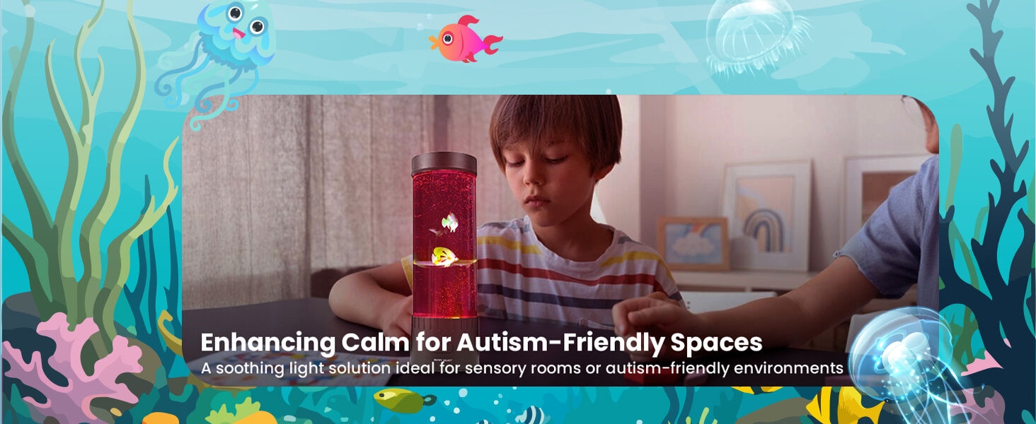 night light lamp; fake fish tank aquarium; table light; small aquarium night lights for kids