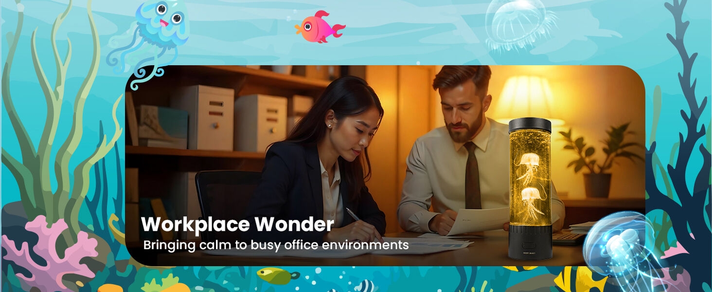 mood lamp; led aquarium light; fantasy decor; bubble lamp; desktop lamp; sensory lights