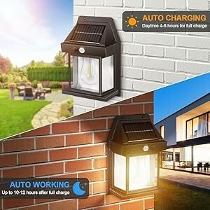 Solar wall lamp