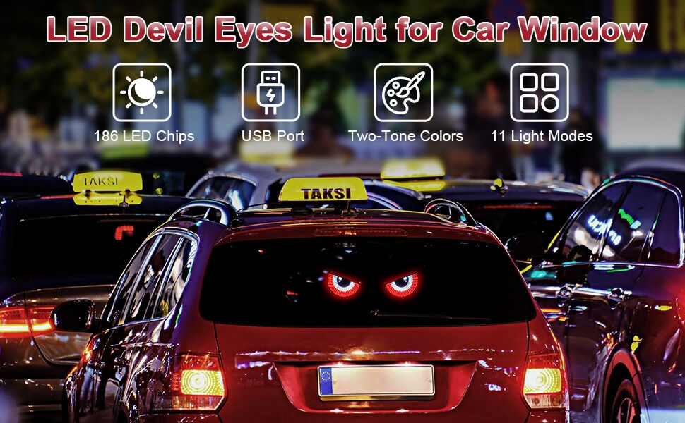 devil eyes light for cars