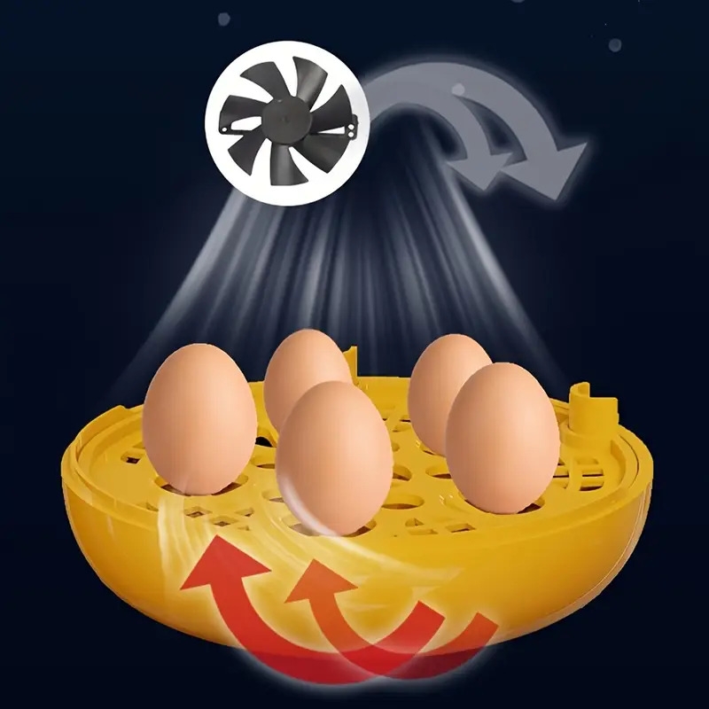 usb powered chicken incubator with 4 egg compartments automatic hatching machine for   chickens yellow     indoor use automatic chicken   transparent dome usbpowered device incubators for hatching eggs details 6