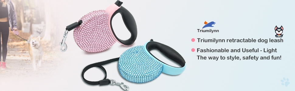 Retractable dog leash small