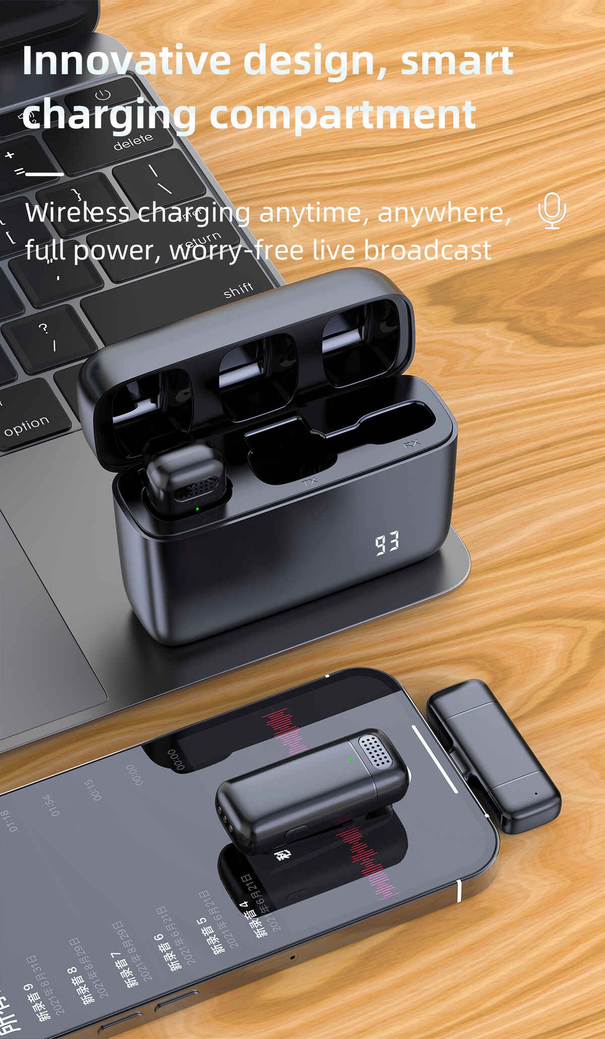 K13 Manufacturers Wholesale Professional Wireless Lavalier Microphone New Hot Selling Multi-function High Value Advantage Supply