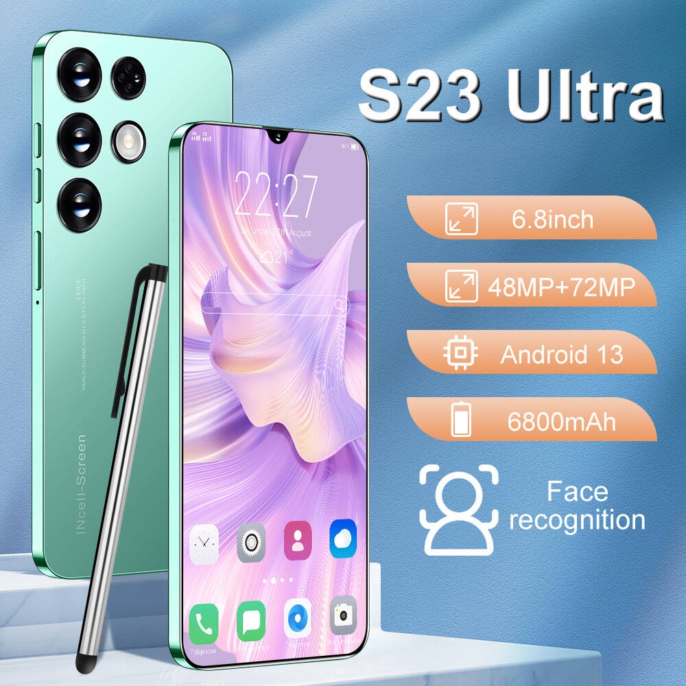Generic New S23 Ultra Smartphone 7.3 Inch HD+screen 4G+128GB Android