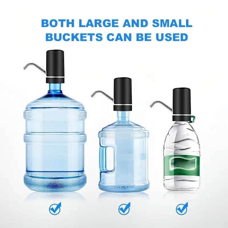 1pc electric water pump electric double pump water pump drinking water machine water dispenser large pure water bucket automatic water pump details 4