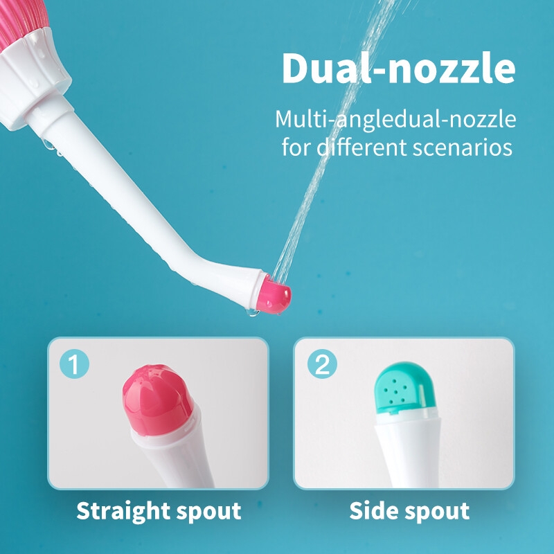 500ml Upside Down Peri Bottle Handheld Bidet, Portable Travel Bidet for Baby,Women,Men or Bedridden Patient