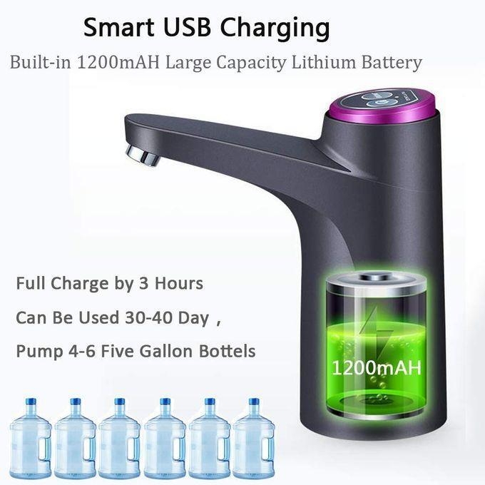 Automatic Water Bottle Pump USB Rechargeable Dispenser
