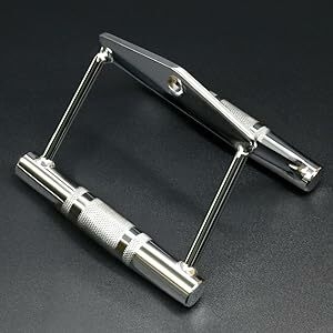 Double grip row cable attachment