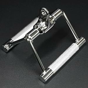 Double grip row cable attachment