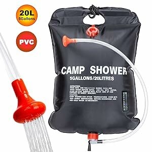 5 Gallon Large Capacity Travel Shower