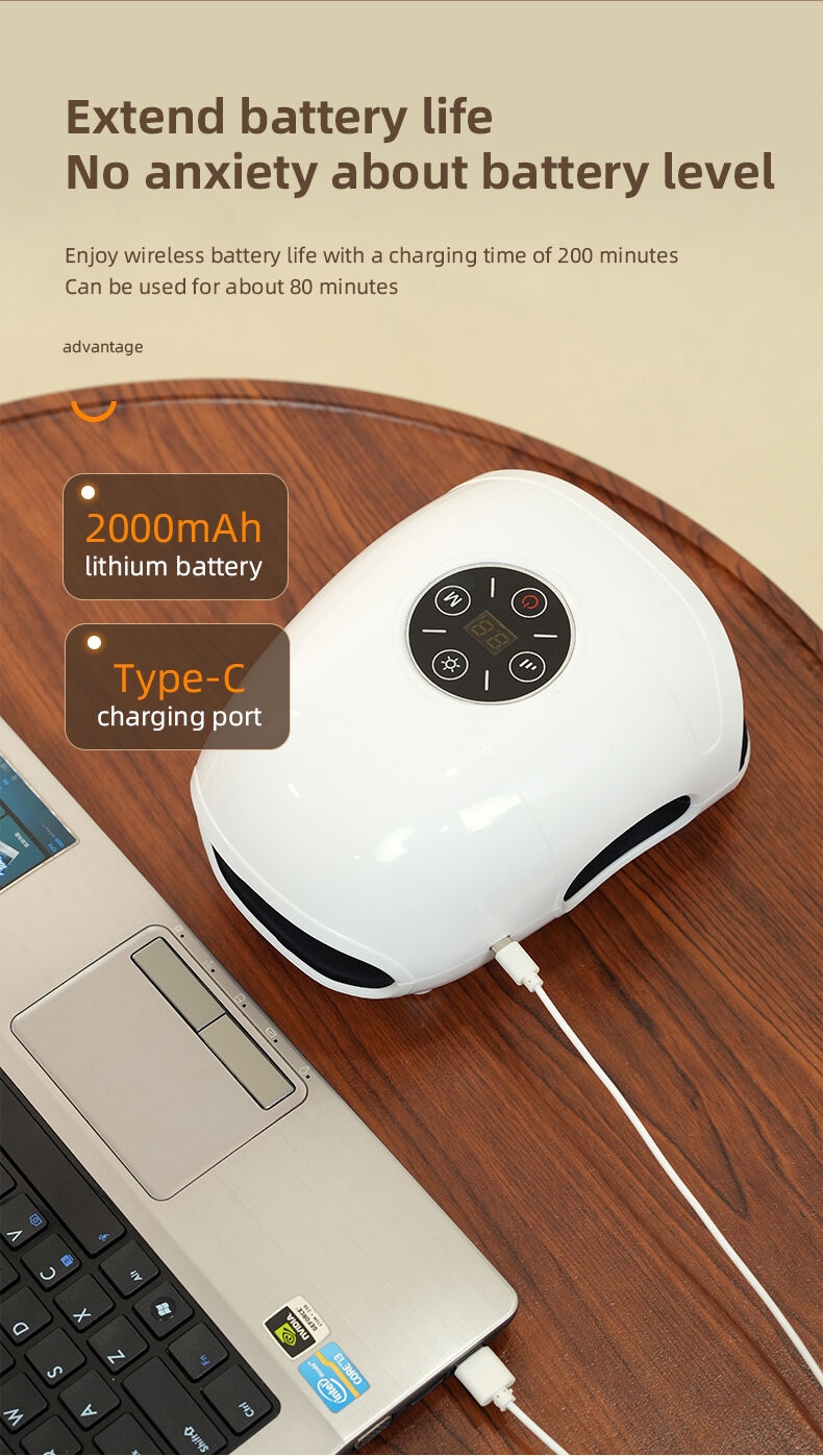 批发手部按摩设备电动压缩空气压力点疗法电动多功能手掌手部按摩器