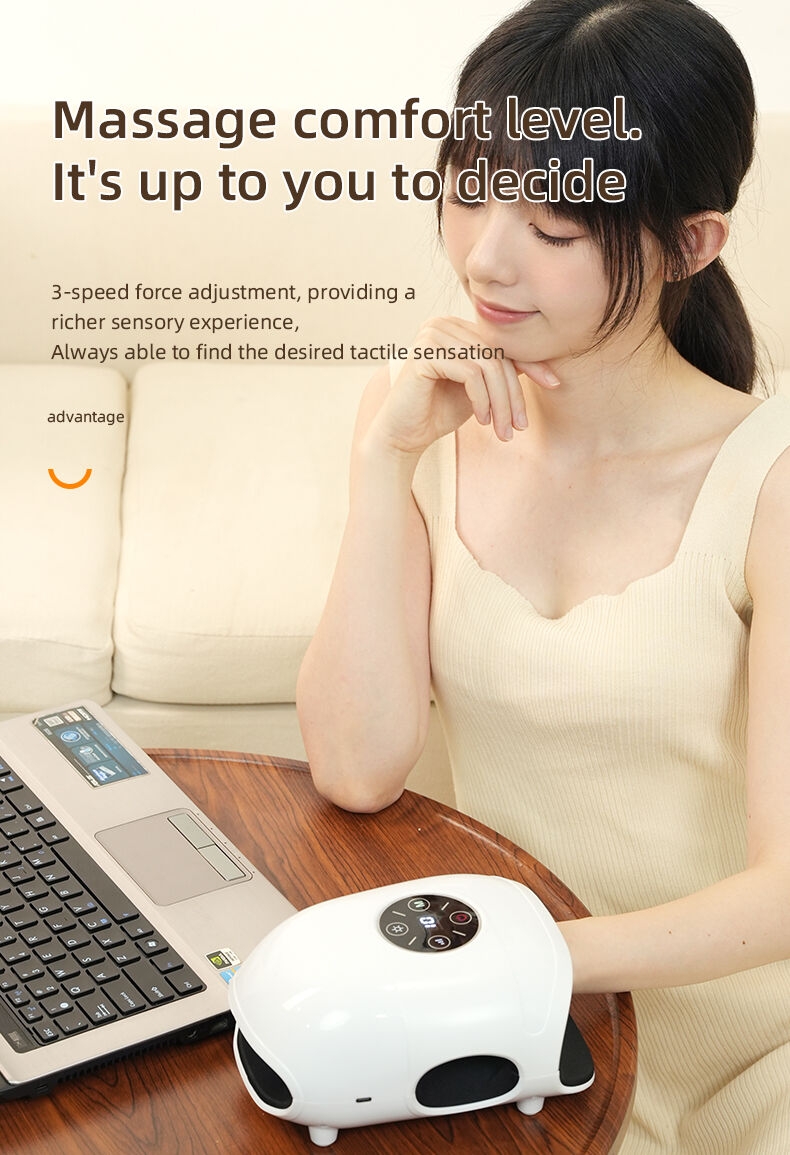 批发手部按摩设备电动压缩空气压力点疗法电动多功能手掌手部按摩器