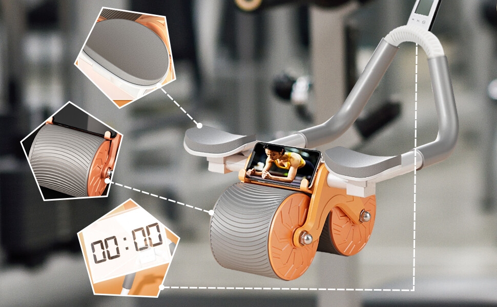 Automatic Rebound Abdominal Wheel