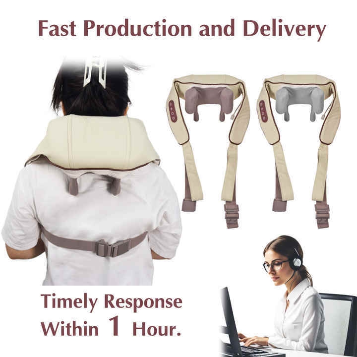 Hot Selling Back Massagers for Neck and Massage Beltneck Shoulder Massagerneck Massager With Heat