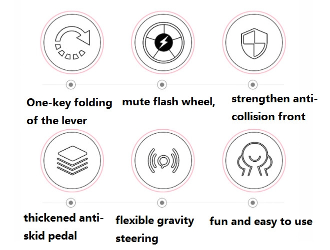 Hot Sale Scooter For Kids, Adjustable & Folding 3 Wheel Scooter, LED Light Up Wheels, For 2-8 Years Old, PACK OF 1, MULTICOLOR image