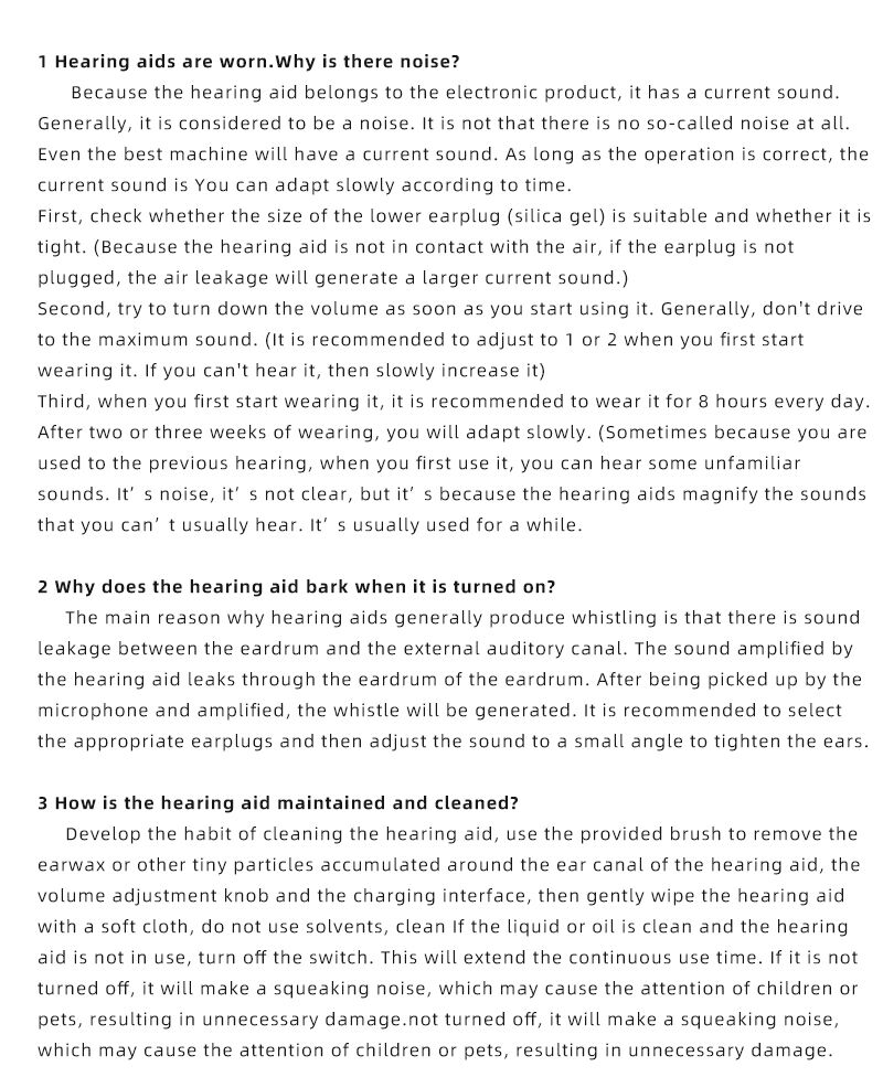 Jianzhida Your Reliable Mini Rechargeable Hearing Aid Manufacturer ITE Hearing Amplifier for People with Hearing Impairment